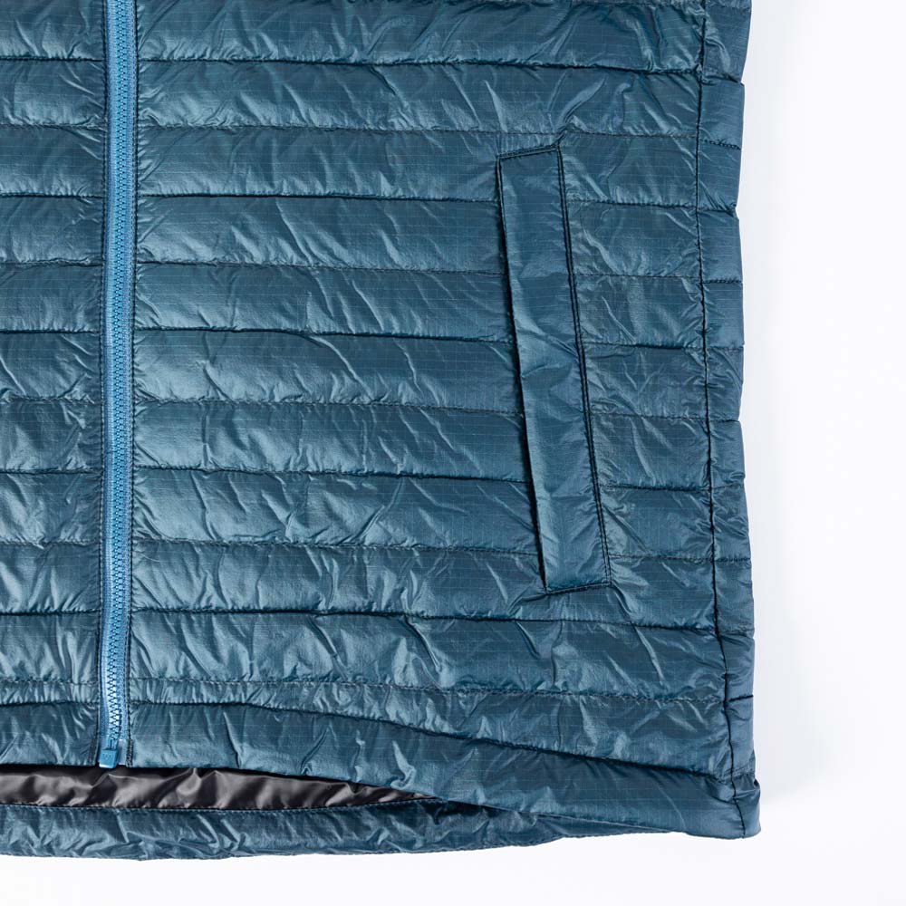 Beringia - Bering Down Inner Hoody - Hand Pocket Detail